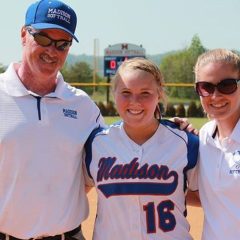 Madison Standout Breaks Career Homer Mark in Softball