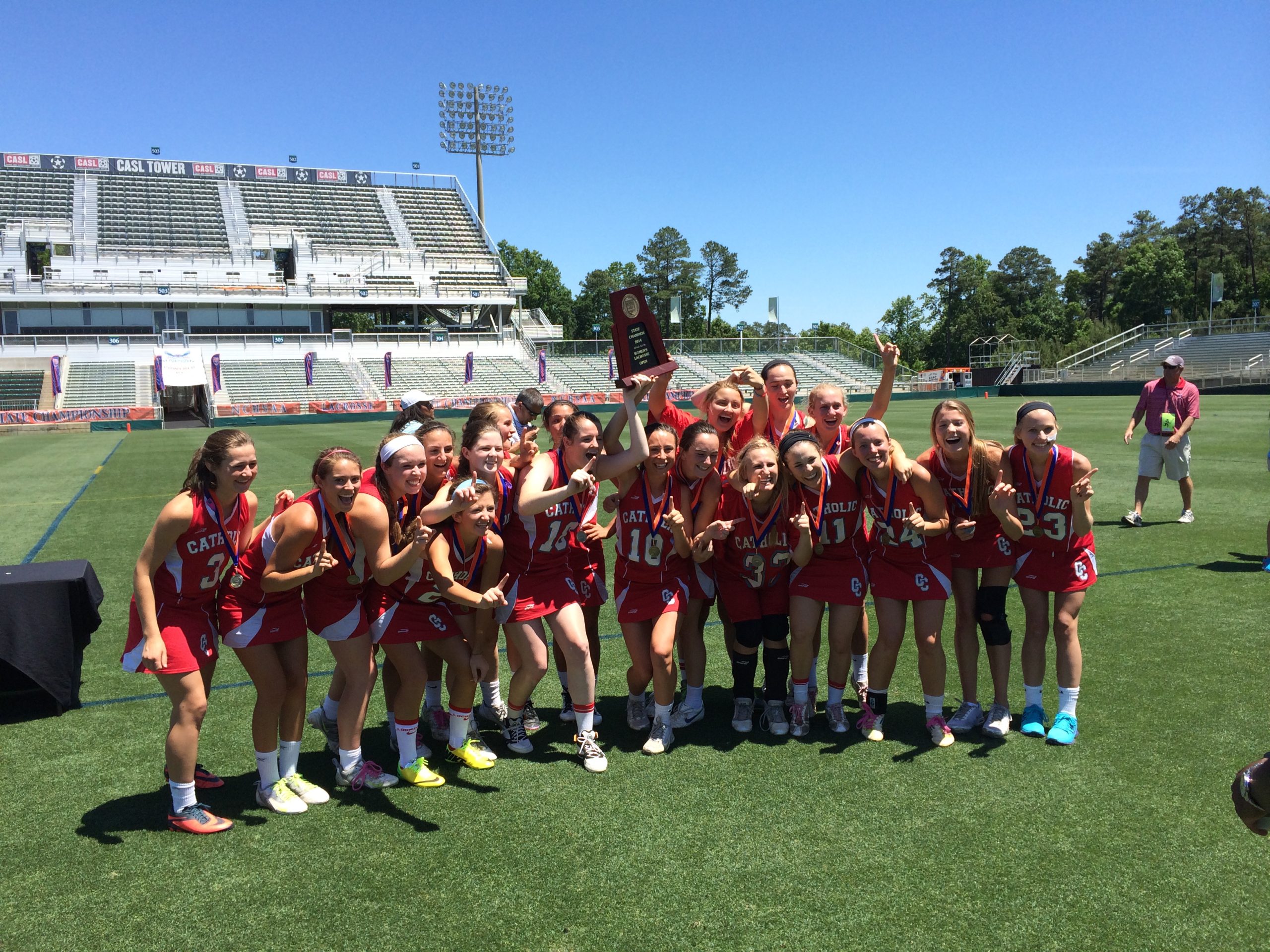 Charlotte Catholic Nips Apex 109 In NCHSAA Women's Lacrosse Final NCHSAA