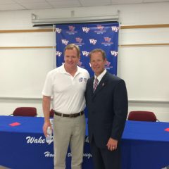 NFL, USA Football Officials Visit Wake Forest High School