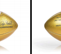 Special Commemorative Footballs Being Delivered To NCHSAA Member Schools