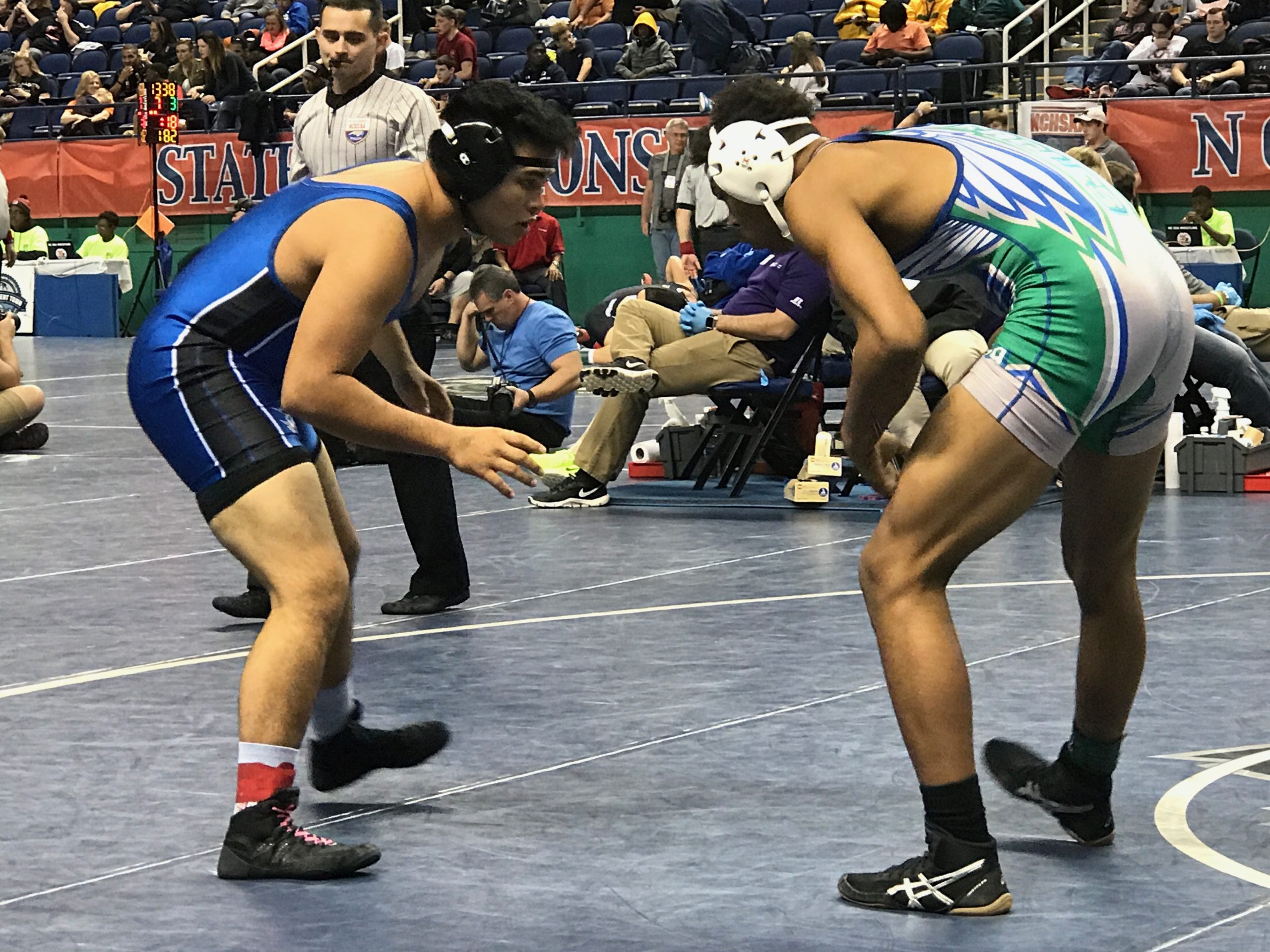 2017 Individual Wrestling 3A Consolation Semifinal Round Results - NCHSAA