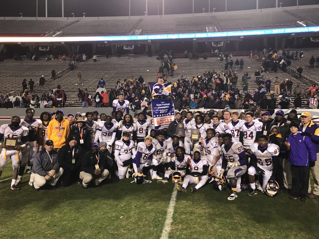 1AA FOOTBALL CHAMPIONSHIP – Tarboro claims fifth championship with 32-7 win over Mount Airy