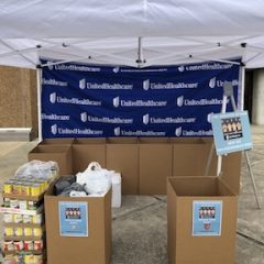 NCHSAA and UnitedHealthcare Collect Over 1,000 Pounds of Food at Basketball State Championships to Fight Hunger