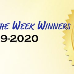 2019-2020 Performance of the Week Winners