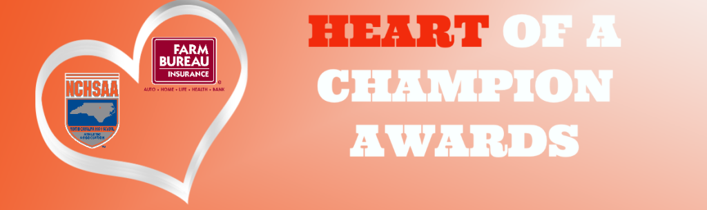 NCHSAA announces 35 students selected as NC Farm Bureau “Heart of a Champion” Award winners for 2020-2021