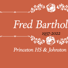 Fred Bartholomew passes away at 84