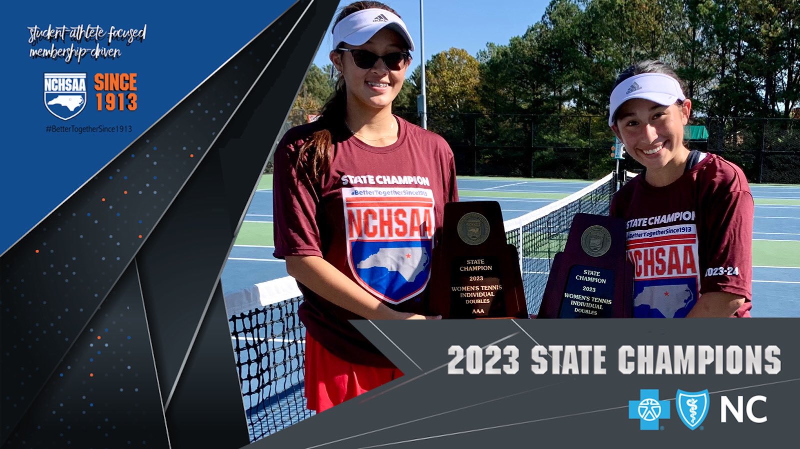 2023 NCHSAA Women's Individual Tennis Championships NCHSAA