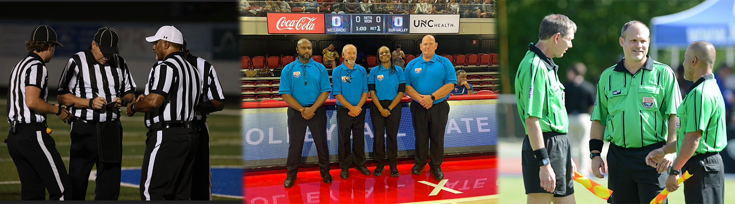 NCHSAA Fall Sports Officials Appreciation Week September 30 – October 5, 2024